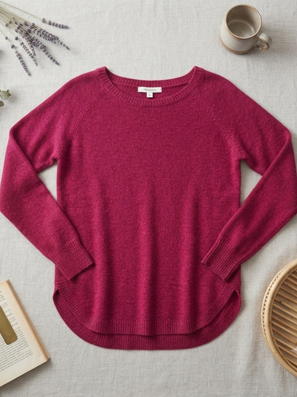 Old Navy Scoopneck Sweater - Berry Pink